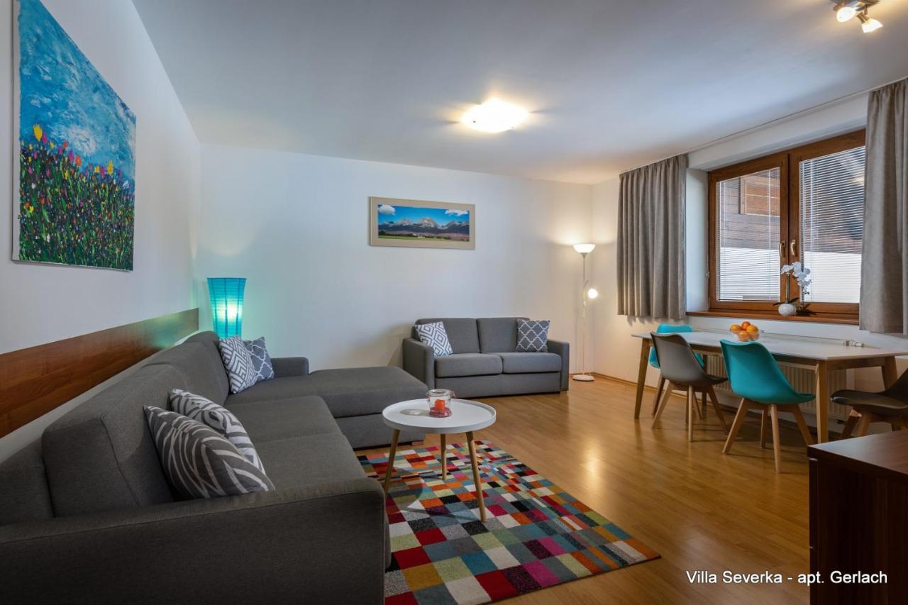 Apartmany Villa Severka วิสโซเค ดาตรี ภายนอก รูปภาพ
