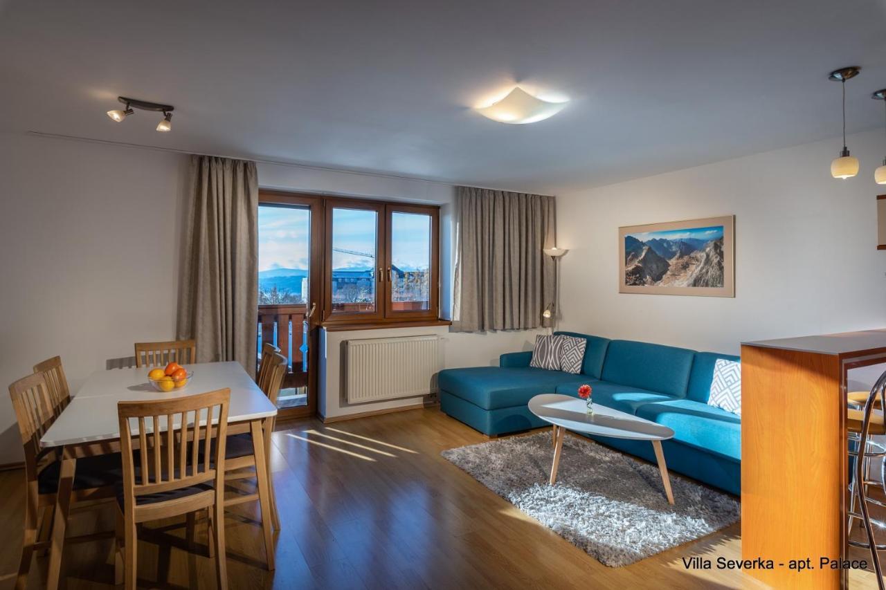 Apartmany Villa Severka วิสโซเค ดาตรี ภายนอก รูปภาพ