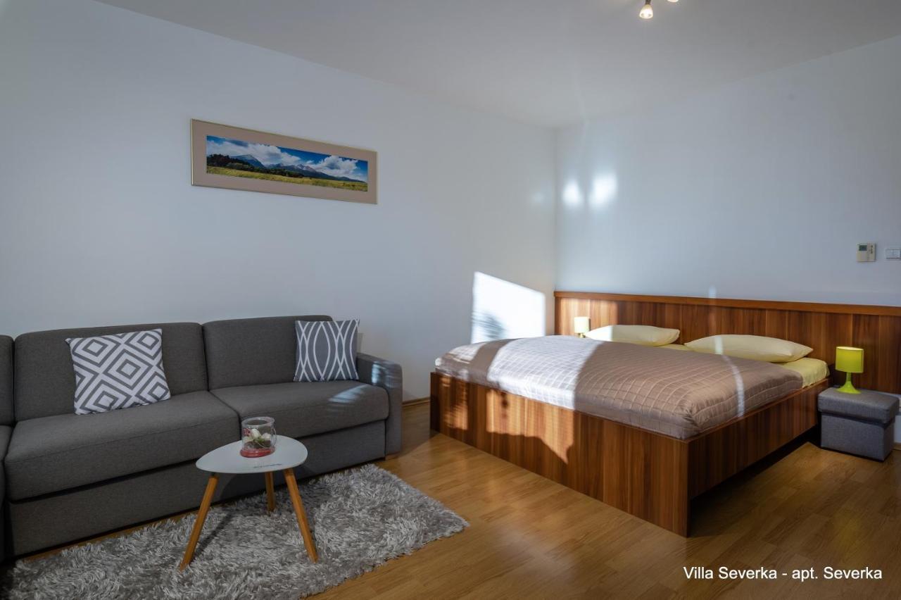 Apartmany Villa Severka วิสโซเค ดาตรี ภายนอก รูปภาพ