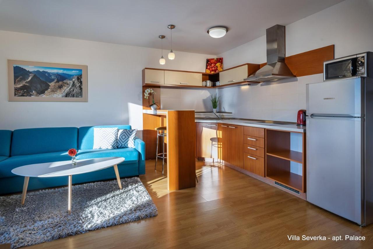 Apartmany Villa Severka วิสโซเค ดาตรี ภายนอก รูปภาพ