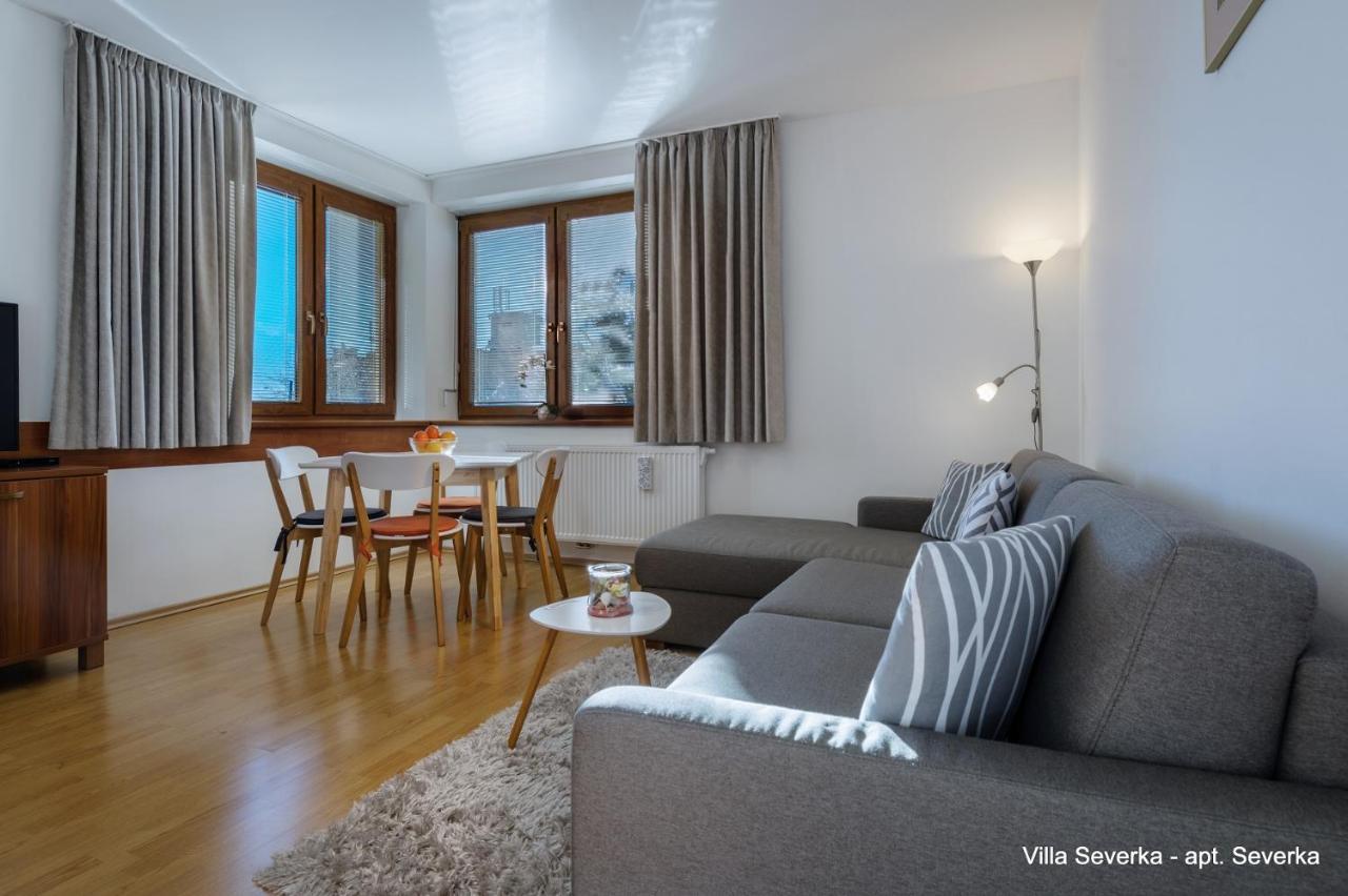 Apartmany Villa Severka วิสโซเค ดาตรี ภายนอก รูปภาพ