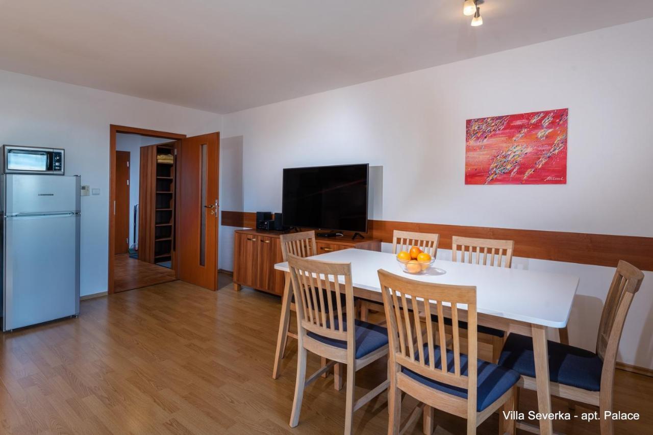 Apartmany Villa Severka วิสโซเค ดาตรี ภายนอก รูปภาพ